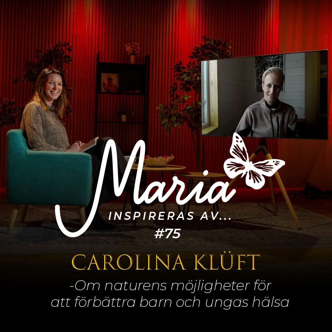 #75 Carolina Klüft – Om naturens möjligheter för att förbättra barn och ungas hälsa